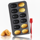 Madeleine-Backform mit 12 Muschelformen