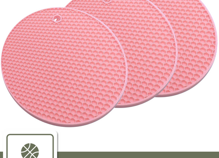 COOCK – 19-teiliges Pfannenset – Rosa/Weiß