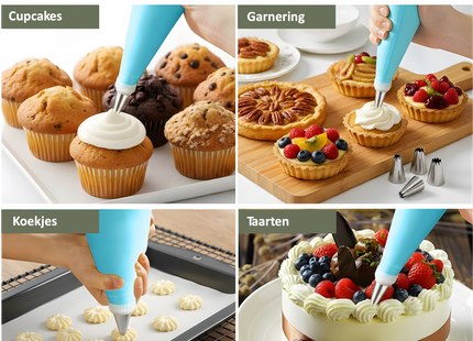 16-teiliges Set runder Springformen