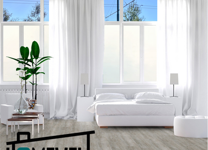 Isolierende und sonnenbeständige statische Fensterfolie – Blendschutz – Milchglas 
