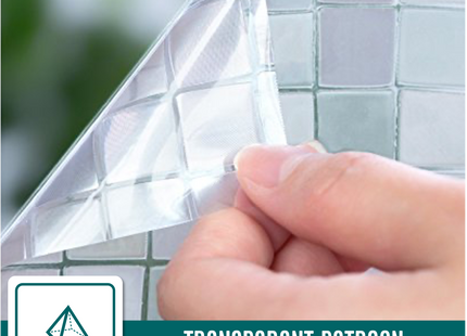 Isolierende und sonnenbeständige statische Fensterfolie HR++ - Blendschutz - Mosaik 