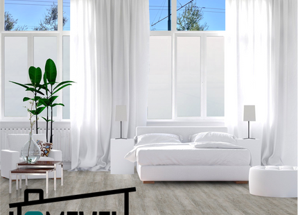 Isolierende und sonnenbeständige statische Fensterfolie – Blendschutz – Milchglas 