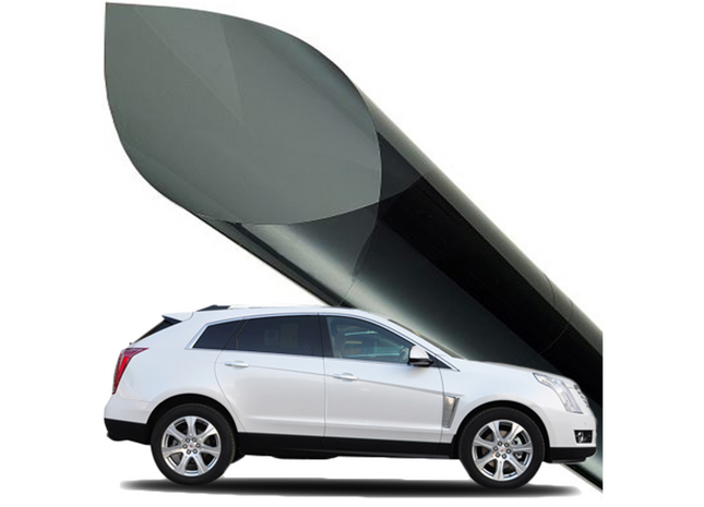 Selbstklebende Autofensterfolie 75 x 300 cm – Verdunkelnd – 20 % lichtdurchlässig