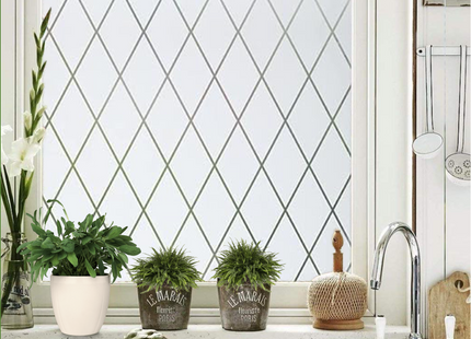 Isolierende und sonnenbeständige statische Fensterfolie HR++ – Blendschutz – Fenster 