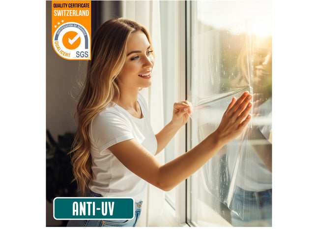 Isolierende und sonnenbeständige statische Anti-UV-Fensterfolie HR++ Transparent