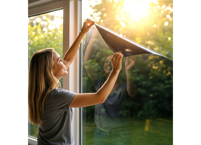 Isolierende und sonnenbeständige, selbstklebende HR+ HR++ oder HR+++ Fensterfolie – Tönung 39 %