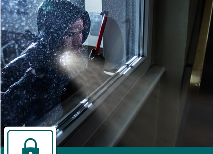 Selbstklebende Sicherheitsfolie – Einbruchschutzfolie für Fenster – Schutzfolie HR++
