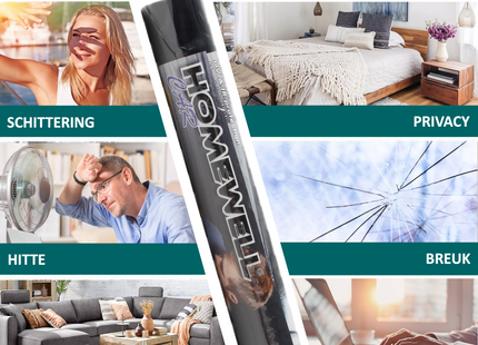 Selbstklebende Autofensterfolie 75 x 300 cm – Verdunkelnd – 20 % lichtdurchlässig