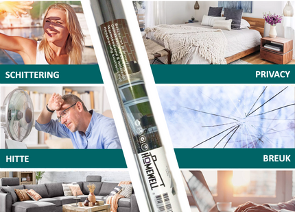 Isolierende und sonnenbeständige HR+ Fensterfolie mit Spiegeleffekt – Silber