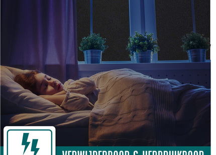 Isolierende und sonnenbeständige Verdunkelungsfolie – Verdunkelungsfensterfolie