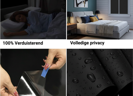 Isolierende und sonnenbeständige Verdunkelungsfolie – Verdunkelungsfensterfolie