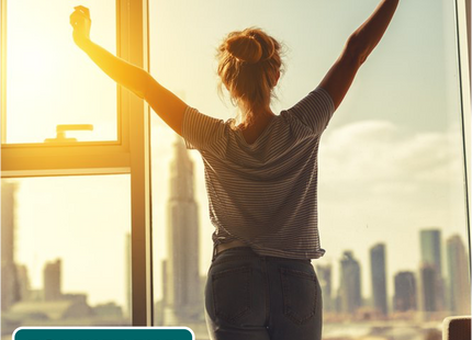 Isolierende und sonnenbeständige HR+ Fensterfolie mit Spiegeleffekt – Silber
