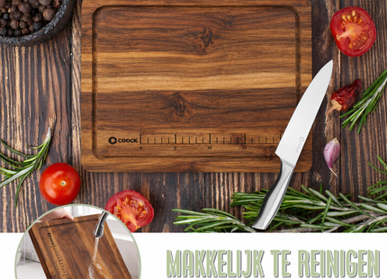 Bamboo Cutting Board Set with Holder