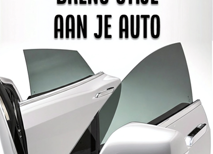 Selbstklebende Autofensterfolie 75 x 300 cm – Verdunkelnd – 20 % lichtdurchlässig