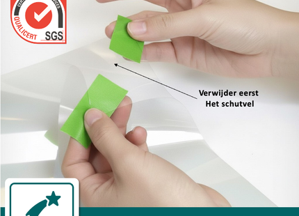 Isolierende und sonnenbeständige statische Anti-UV-Fensterfolie HR++ Transparent