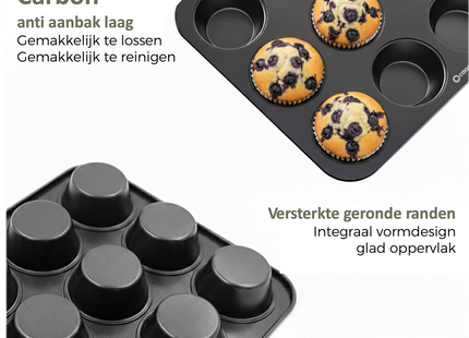 Muffinform mit Papierförmchen