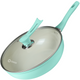 Induktionswok 32 cm - Türkis