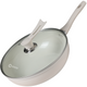 Induktionswok 32 cm – Weiß