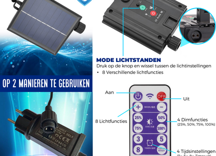 Einfache E27-Lichterkette – 8,5 Meter 